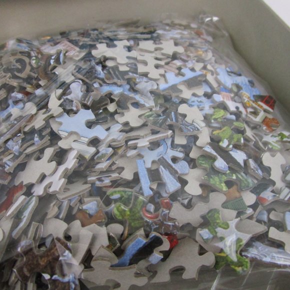 750 Piece Bringing Home The Tree Shaped Puzzle by Bits And Pieces - Picture 3 of 8